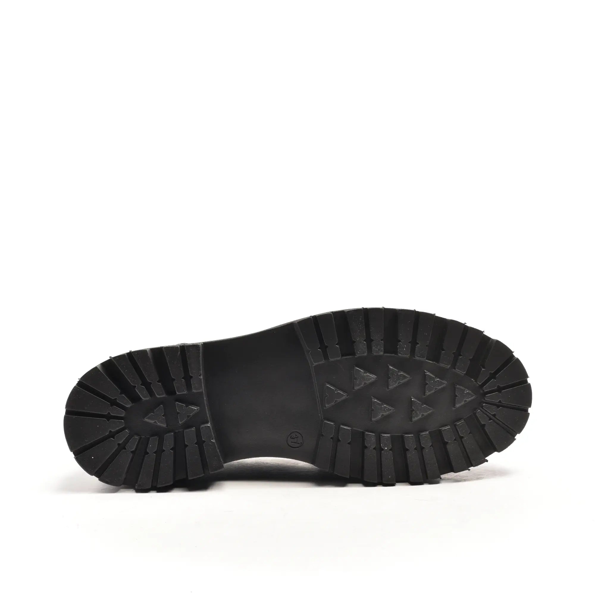 Pantofi dama Umme, loafers clasici, negre din piele