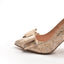 Pantofi eleganti nude paint cu funda si toc, toc de 8.5cm, din piele naturala - umme.ro